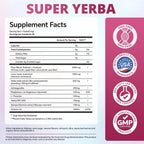 Super Instant Yerba Mate Tea Powder - Pure Natural, Health Drink