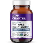 New Chapter Every Man's One Daily 55+ Multivitamin Tablets - 48 Count Exp 01/28