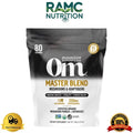 Om Mushroom Superfood Master Blend - Certified Organic Mushroom Powder - 80 Ser