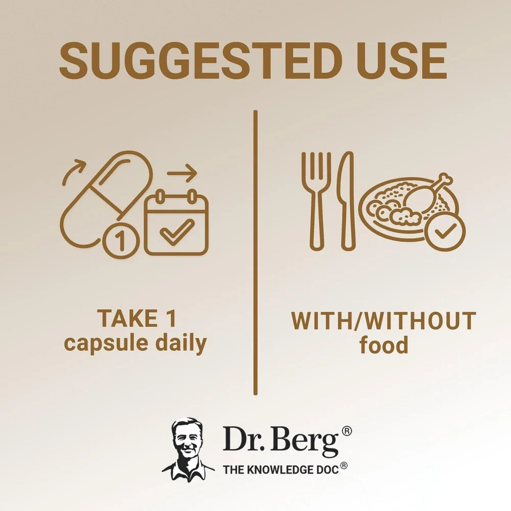 Dr. Berg maximum Strength 7in1 Vitamin D3 K2 5000 IU | Naturally Derived D3 |...