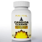 Pure Peak Candida Cleanse Capsules, Gut & Colon Support Supplement, 60 Count