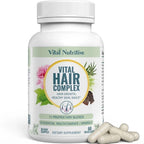 VITAL NUTRITIVE Vital Hair Complex – Biotin & Vitamin B Hair Vitamins for Wom...
