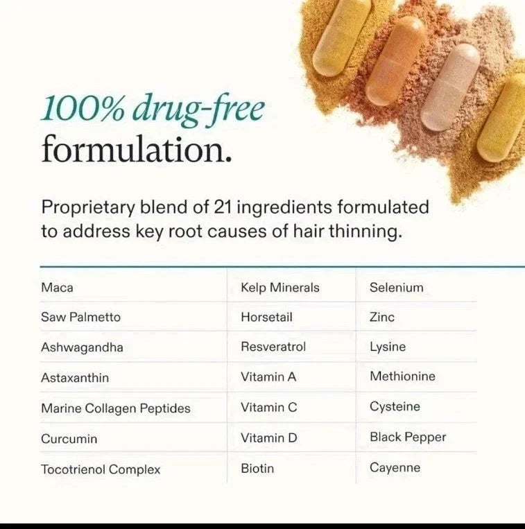 Nutrafols..Women's Balance Hair Growth Supplements, Ages 45&Up, 120 Counts.