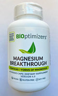 Breakthrough Magnesium Bioptimizers Supplement - Version 4.0 - 60 Capsules SALE
