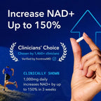 TRU NIAGEN NAD+ Supplement, Nicotinamide Riboside 1000mg, 30 Daily Servings