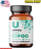 UMZU Zupoo Gut Support Colon Cleanse Dietry Supplement 30 Capsules
