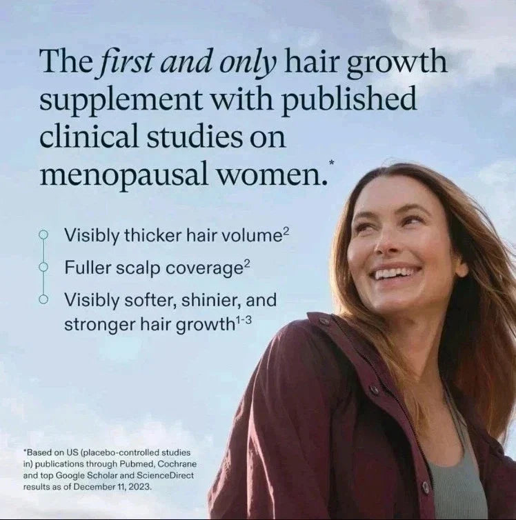 Nutrafols..Women's Balance Hair Growth Supplements, Ages 45&Up, 120 Counts.