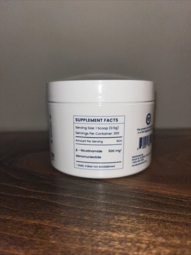 Renue By Science Pure NMN Fast Dissolve Powder Dietary Supplement 100 Grams