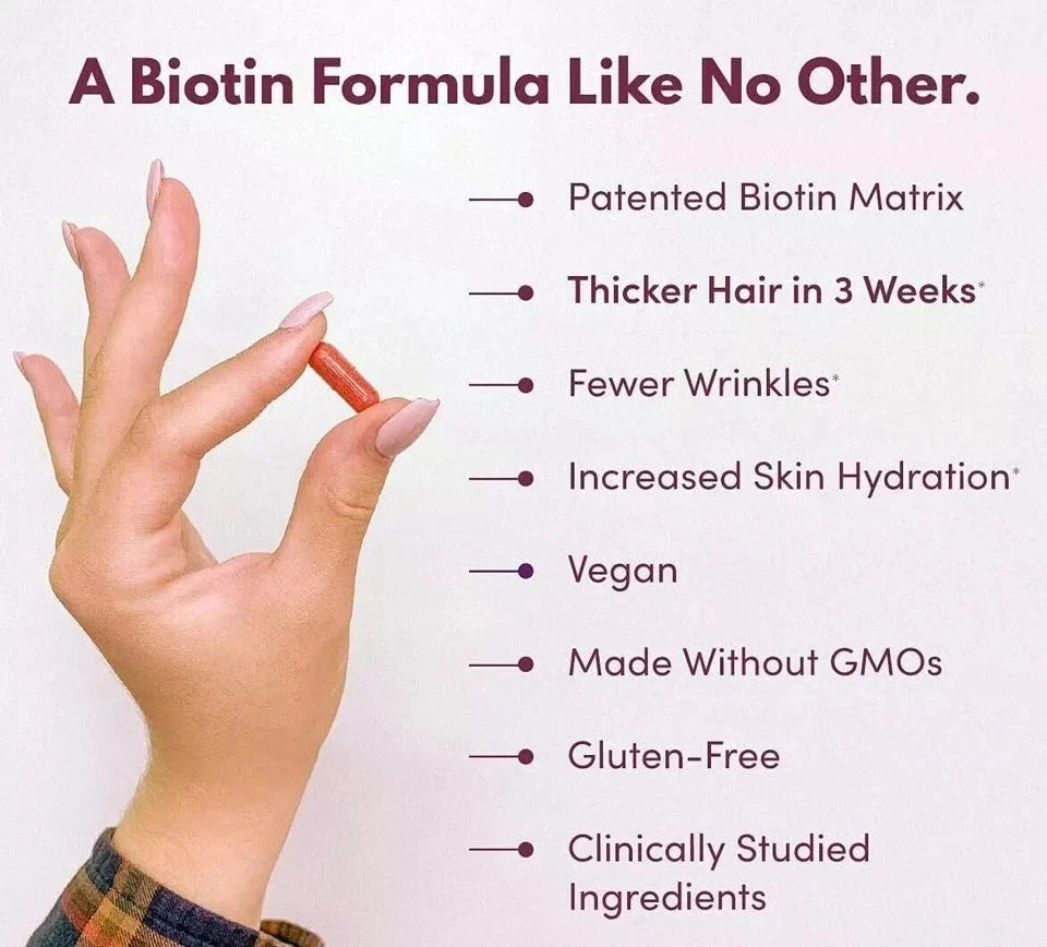 Purity Products My Biotin ProClinical MyBiotin 30 Capsules new EXP 12 / 2026