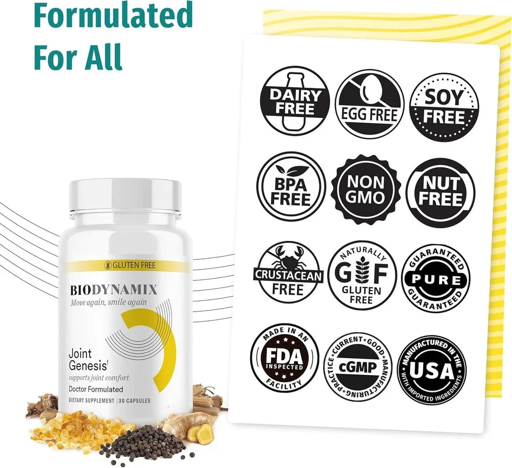 Joint Genesis BioDynamix - Advanced Joint Support Supplement - 30 Capsules