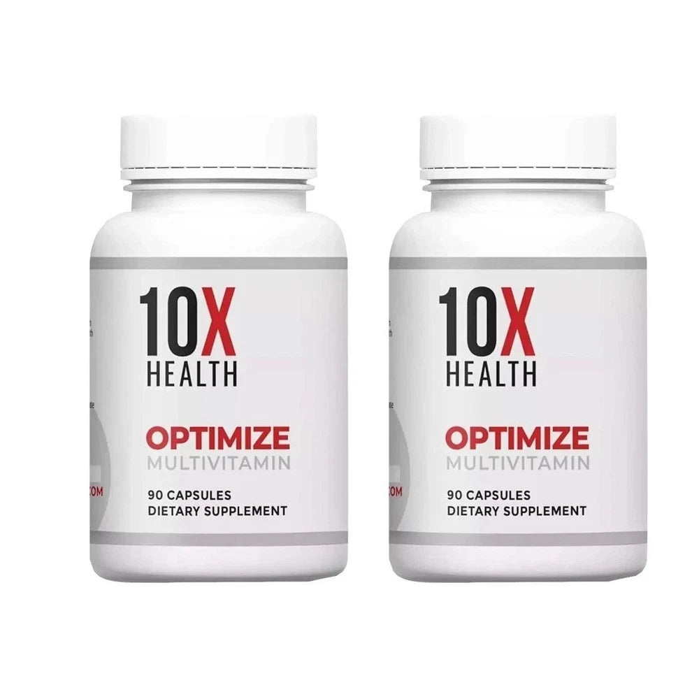 US 3 Pack 10X Health Optimize Methylated Multivitamin 90 Capsules Free Ship