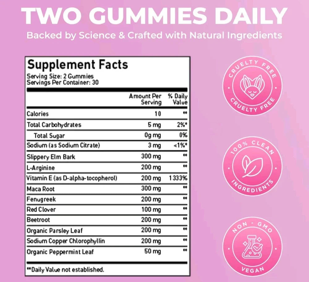 Pheromone Gummies -Enhances  Natural Pheromones From Within - 60 Count Love Pro