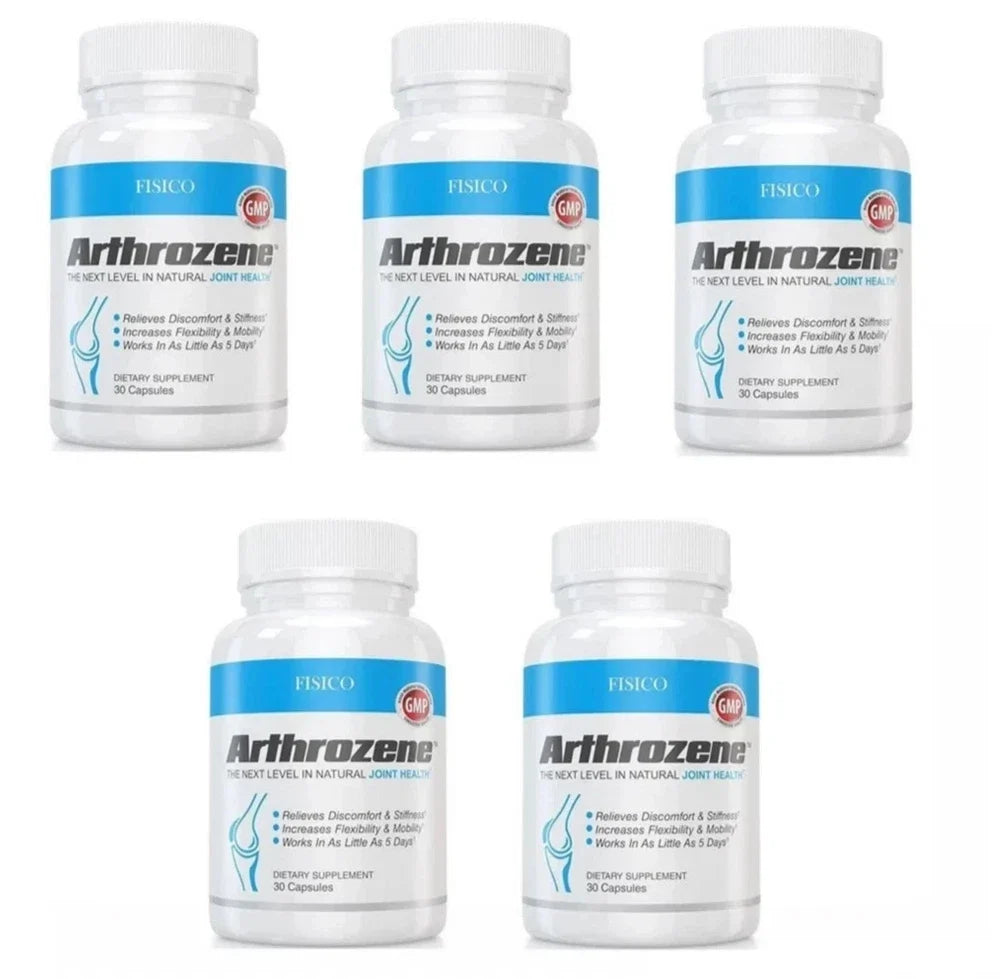 Fisico Arthrozene Natural Joint Health Supplement 30 Capsules - Exp 2028