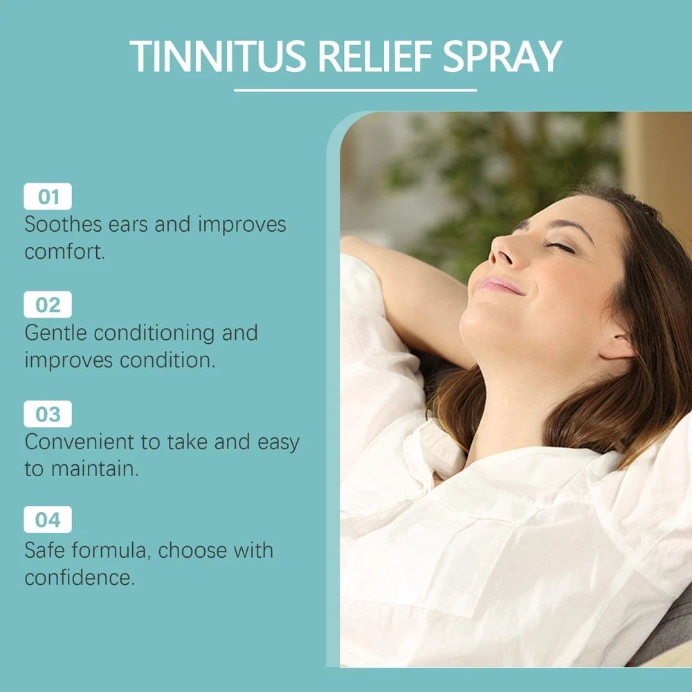 Echo Free Tinnitus Drops 59ml, EchoFree Tinnitus Relief for Ringing Ears