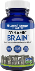 Stonehenge Health Dynamic Brain Supplement – New Formula with BacoMind for