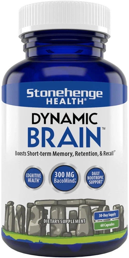 Stonehenge Health Dynamic Brain Supplement – New Formula with BacoMind for