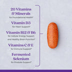 New Chapter Every Man's One Daily 55+ Multivitamin Tablets - 48 Count Exp 01/28