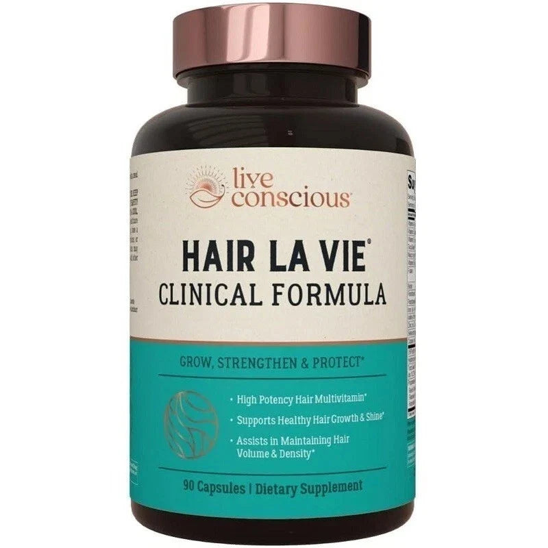 HAIR LA VIE Clinical Formula Hair Growth Volume Density Shine Multivitamin 90 Ct