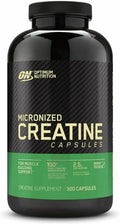 Optimum Nutrition Creatine Monohydrate Capsules - 300 Capsules