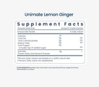 Unicity Unimate Lemon Ginger 30 Stick Packs NEW/SEALED Free Shipping