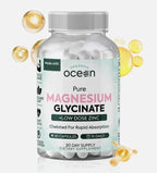 Organics Ocean Low Dose Zinc Chelated 90 Capsules Pure Magnesium Glycinate