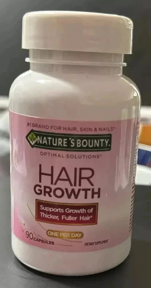 Nature's Bounty Hair Growth Supplement 90 Capsule for Strong Healthy Hair ....