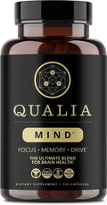 Qualia Mind 2.0 Nootropic Brain Supplement Focus Memory Energy 120 Capsules