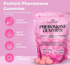 Pheromone Gummies -Enhances  Natural Pheromones From Within - 60 Count Love Pro