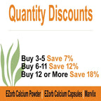 EZorb Calcium (180 Caps) 92% Absorption Bone Spurs Osteoporosis Arthritis Muscle
