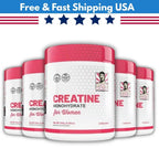Creatine 5000mg Monohydrate suitable for Women 2g Collagen & 1g BCAA – 240g (2 P