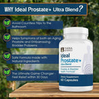 Advanced Men's Prostate Support by Ideal Prostate Plus Ultra Saw Palmetto 60 ct.