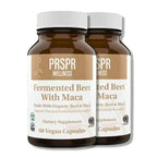 Fermented Beet with Maca by PRSPR Wellness - 60 Vegan Organic Capsules