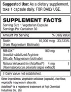 Purity Products My Biotin ProClinical MyBiotin 30 Capsules new EXP 12 / 2026