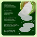 Jiyu Korean Skincare Anti-Aging, Dark Spot & Wrinkle Minimizing Toner Pads with