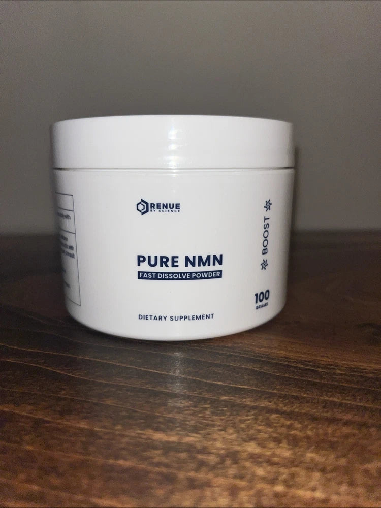 Renue By Science Pure NMN Fast Dissolve Powder Dietary Supplement 100 Grams