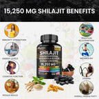 Shilajit Multivitamin (Turmeric, Ashwagandha, Ginger, Cordyceps Mushrooms)60 cap