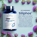 1MD Nutrition LiverMD - Liver Support Supplement | Siliphos Milk Thistle Extract
