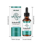 Echo Free Tinnitus Drops 59ml, EchoFree Tinnitus Relief for Ringing Ears