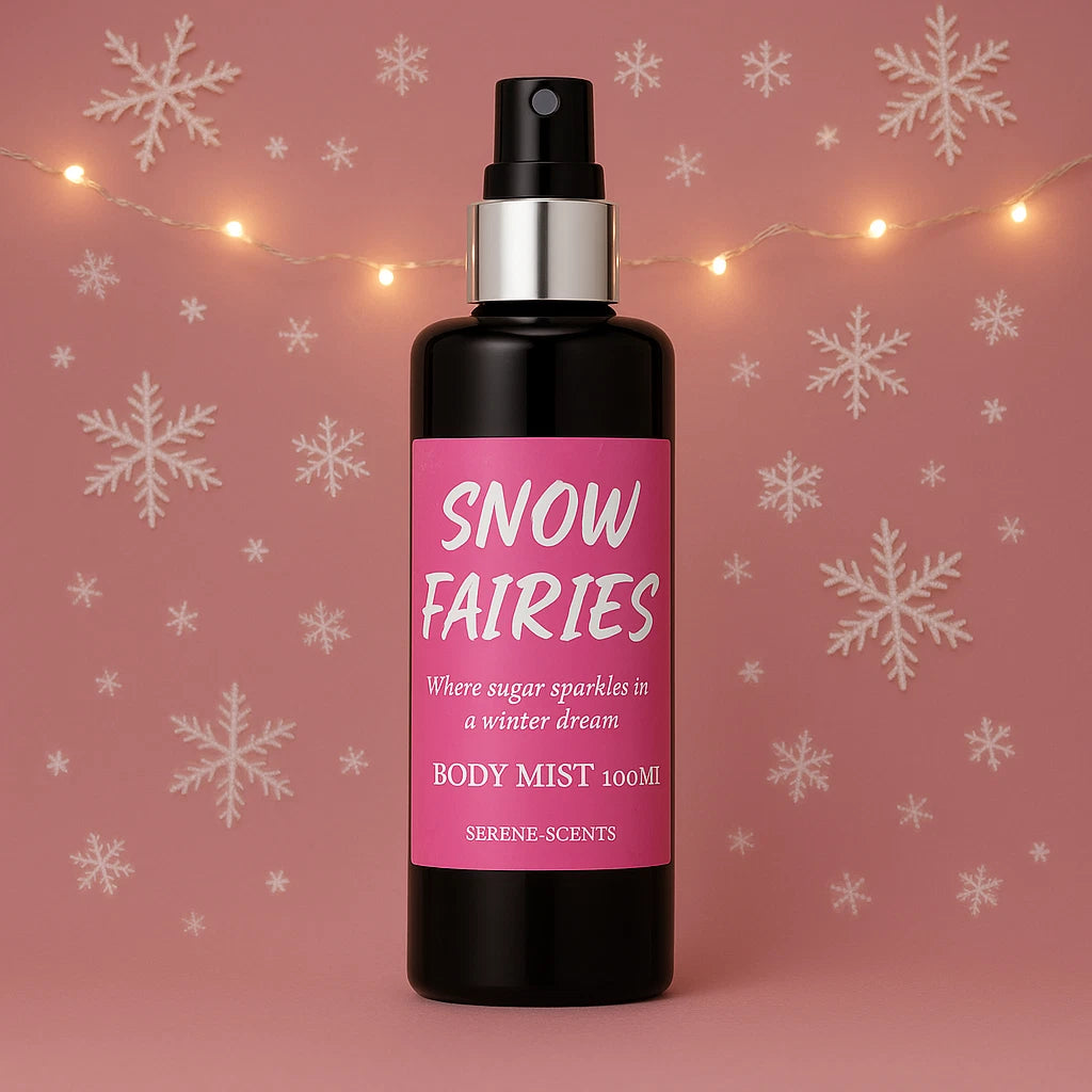 Snow Fairies Body Mist 100ml – Sweet Candy Floss Scent | Vegan · Cruelty-Free ·