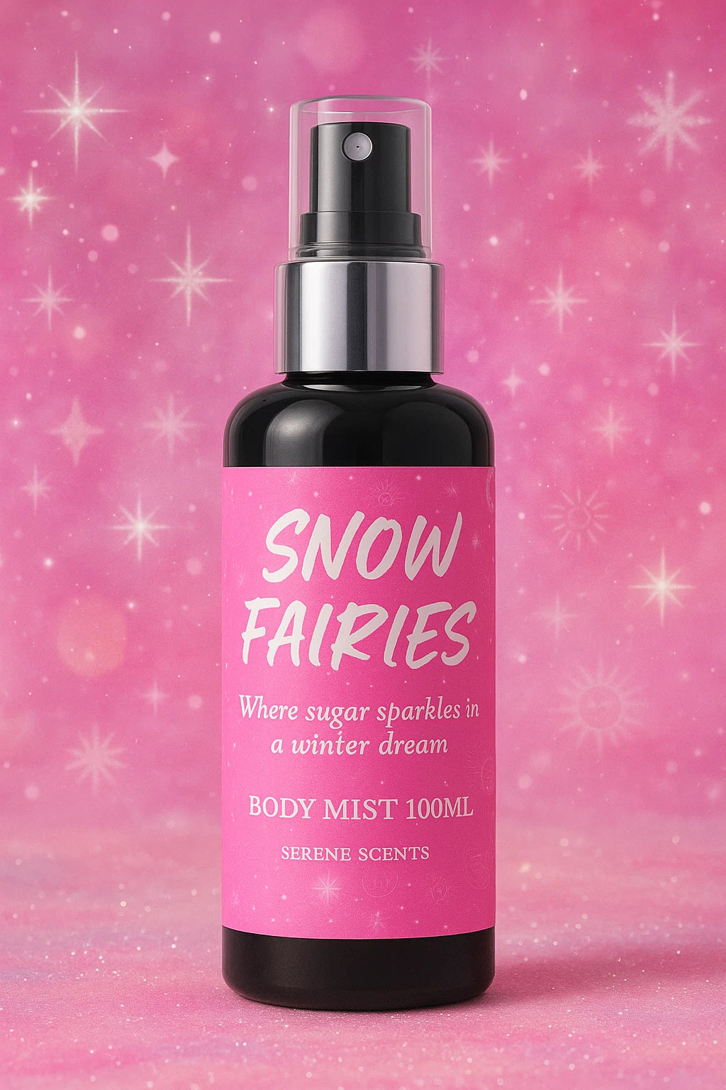 Snow Fairies Body Mist 100ml – Sweet Candy Floss Scent | Vegan · Cruelty-Free ·