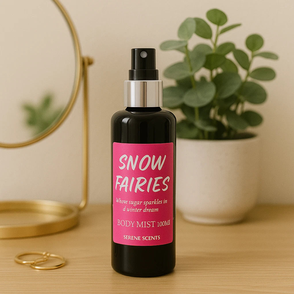 Snow Fairies Body Mist 100ml – Sweet Candy Floss Scent | Vegan · Cruelty-Free ·