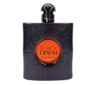 Yves Saint Laurent Black Opium perfume bottle for women, 3 oz / 90 ml, with black and gold design, luxury ladies fragrance.