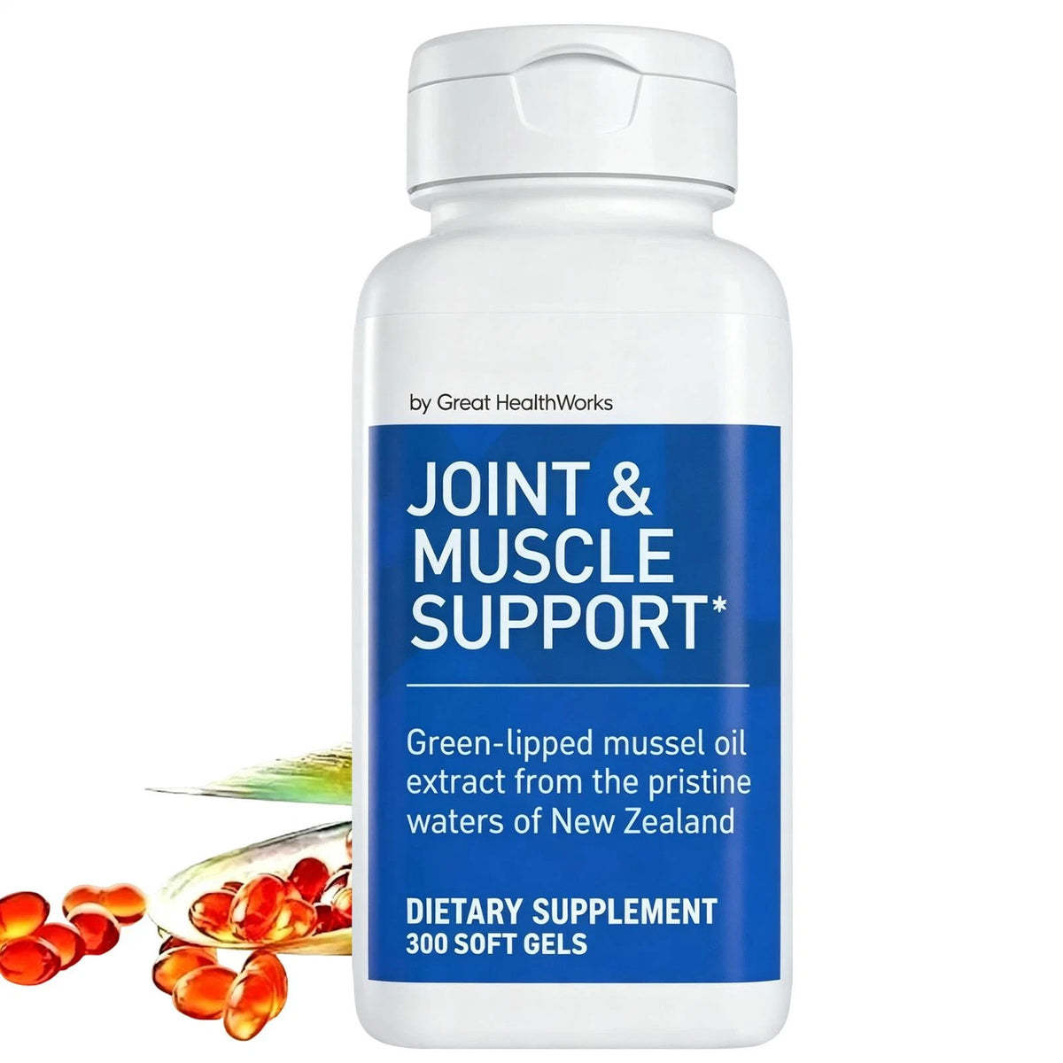 OmegaXL 300 Capsules – Green Lipped Mussel Omega-3 Joint & Muscle Support Supplement