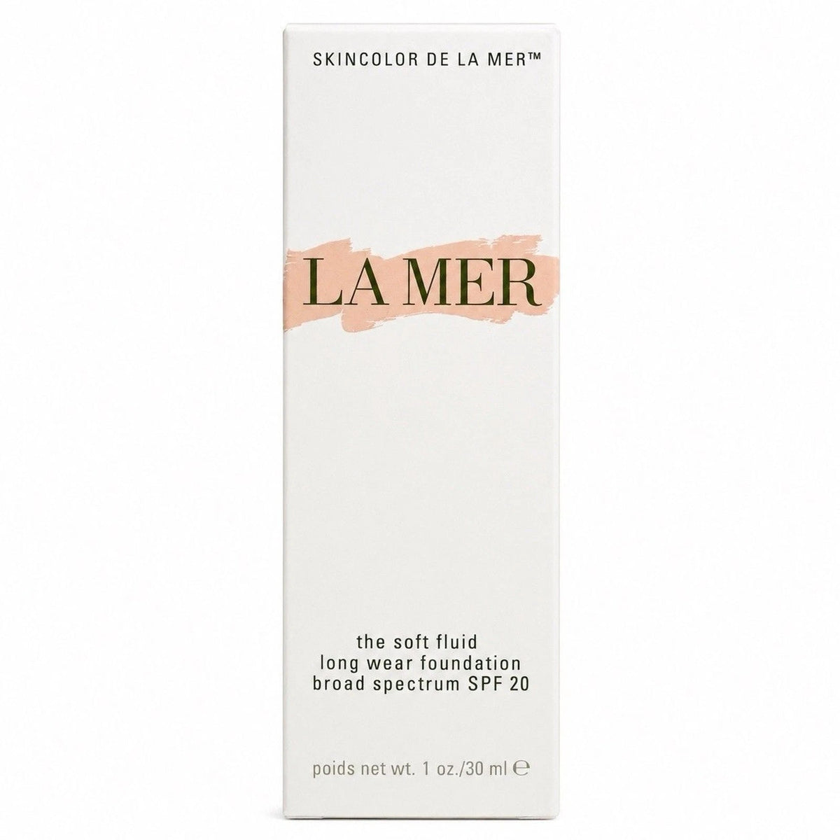 La Mer The Soft Fluid Long Wear Foundation SPF 20 | Shade 400 Dusk - 1 oz / 30ml (NIB)