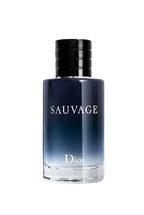 Hub Wavy Dior Sauvage 100ml men's woody fresh perfume bottle with sleek design and modern branding.
