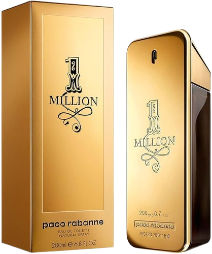 Paco Rabanne 1 Million 3.4 oz (100 ml) – Luxury Long Lasting Woody Fresh Perfume for Men