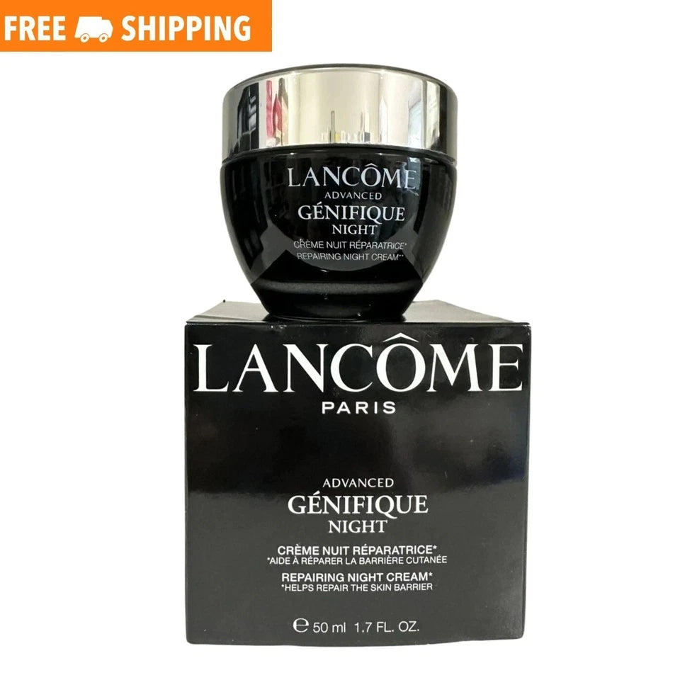 Lancome Advanced Genifique Repairing Night Cream | 1.7 oz / 50mL (New Sealed)